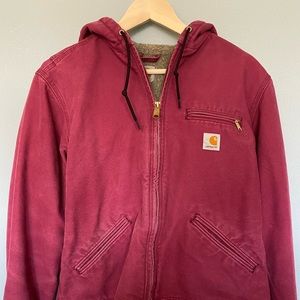 Carhartt Pink Sherpa Lined Coat